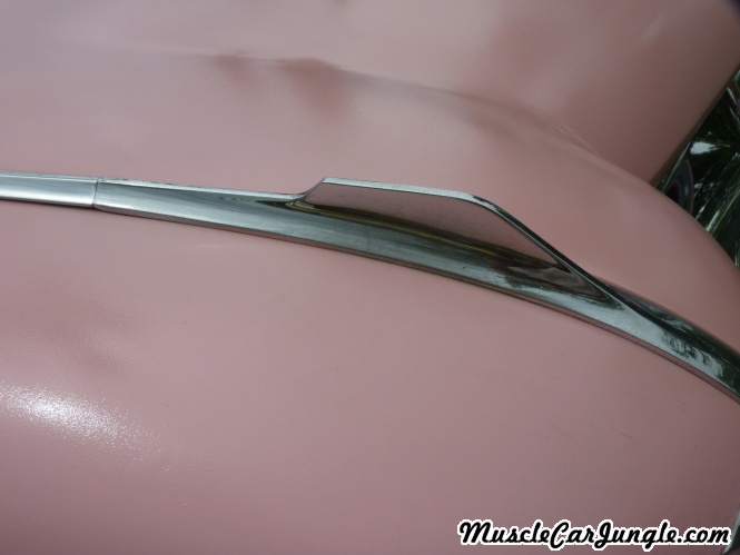 1959 Pink Cadillac Front Fender Spear