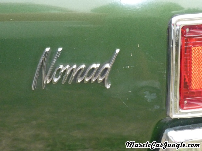 1972 Chevelle Nomad Station Wagon Rear Name Plate