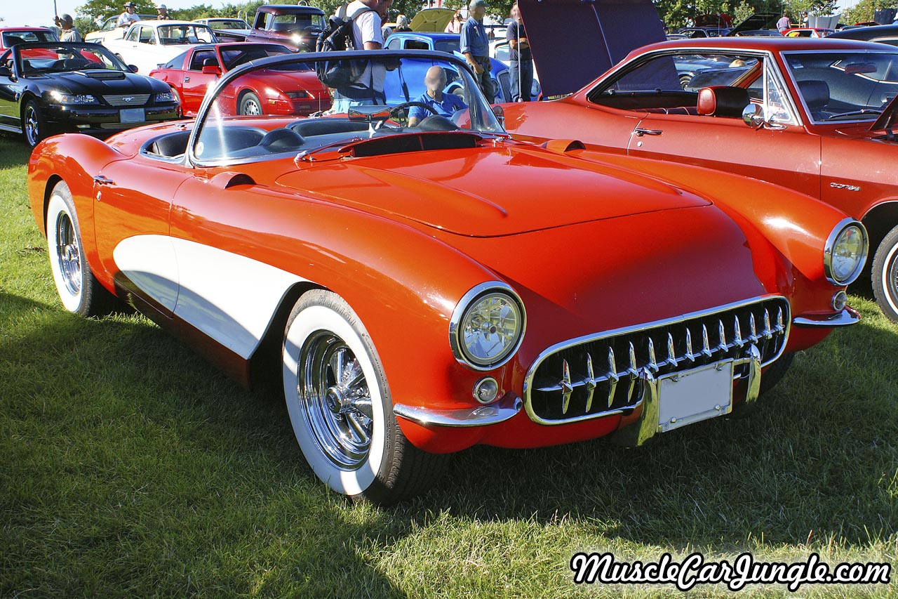 1957 Red Corvette