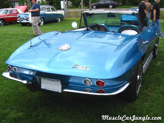 1965 327 Corvette Convertible Rear