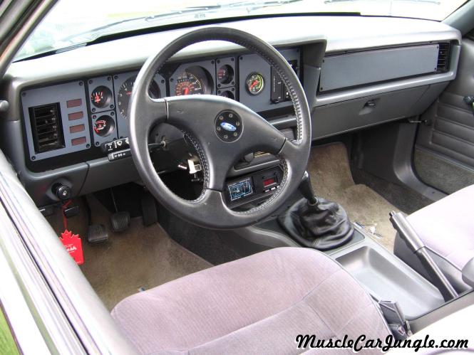 1984 Mustang GT Interior