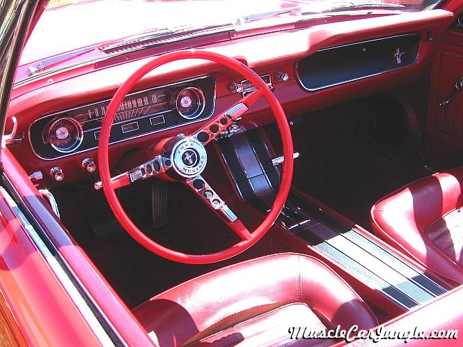 1965 Convertible Mustang Interior