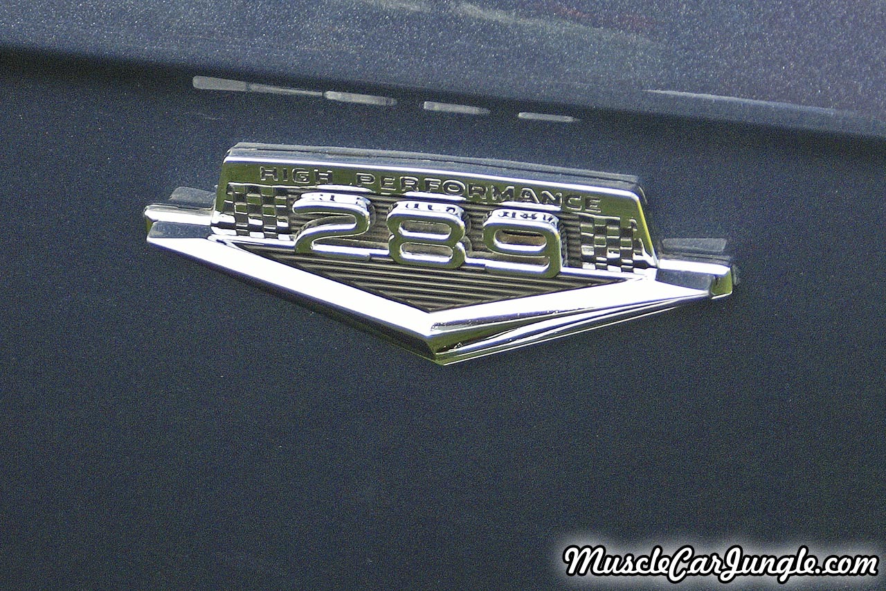 1965 Convertible Mustang Fender Emblem