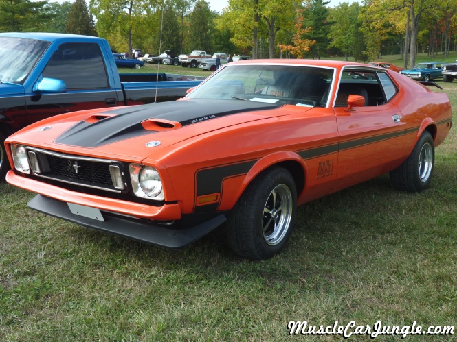 1973 Mach 1 Mustang Front Left
