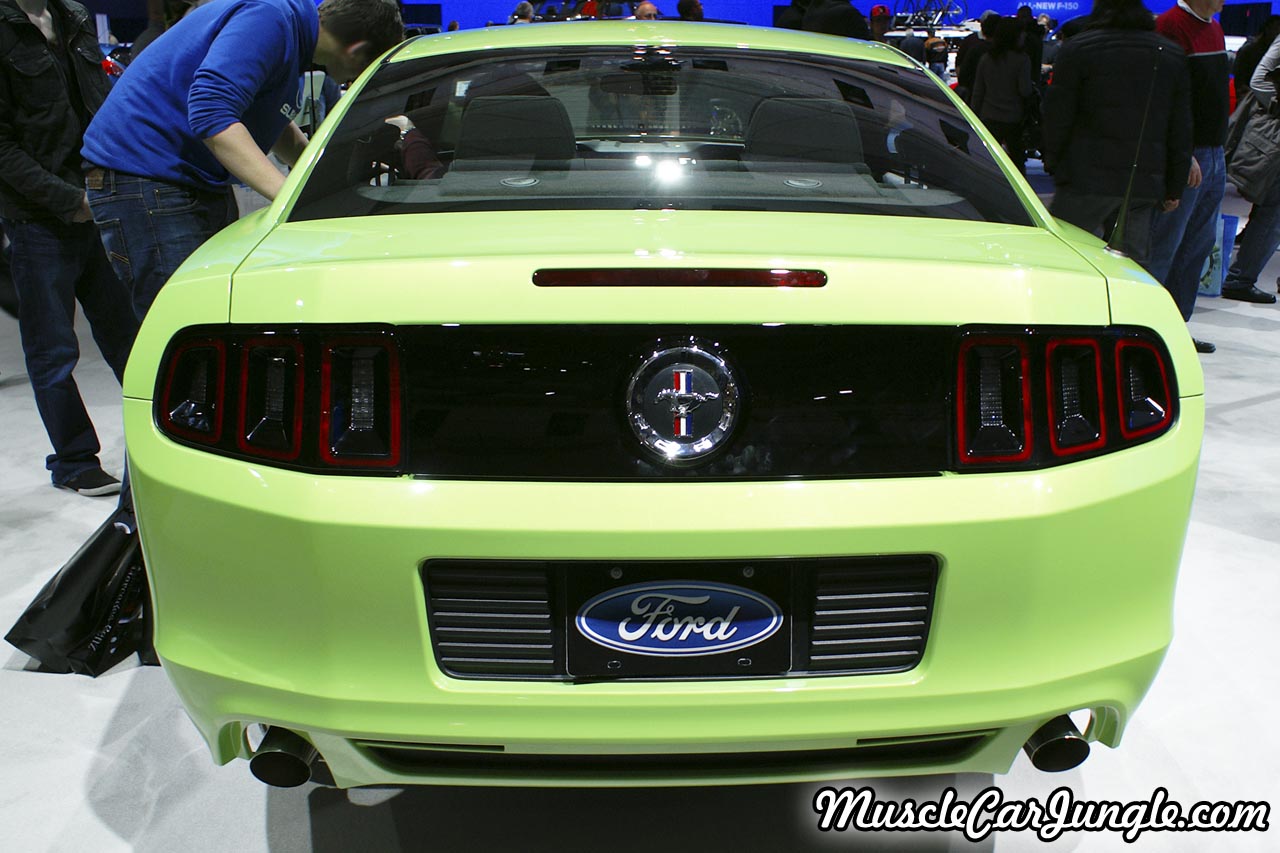 2014 Mustang V-6 Coupe Rear
