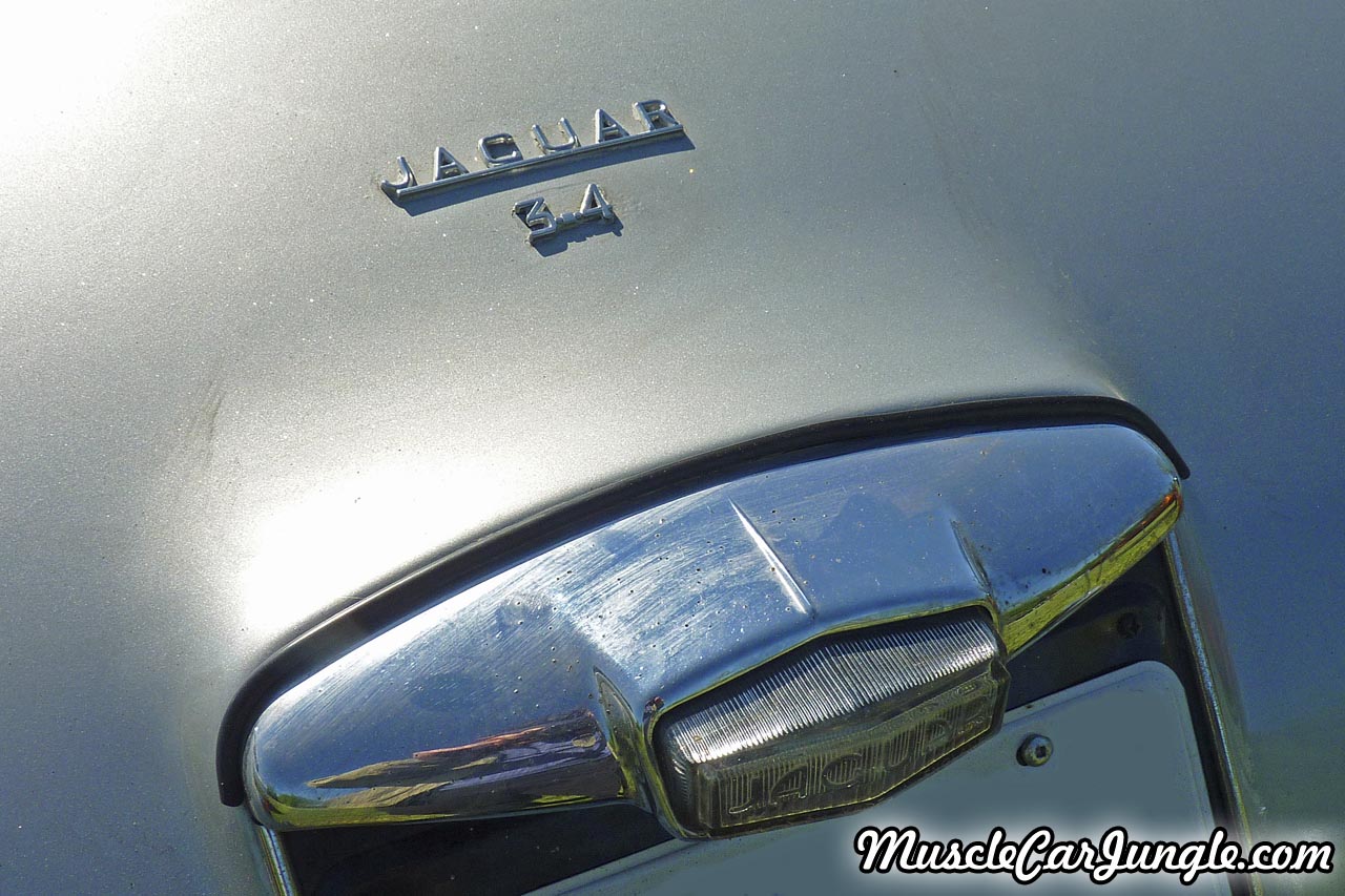 1964 Jaguar 3.4 MK II Rear Insignia