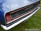 1969 Barracuda Dragster Rear Panel
