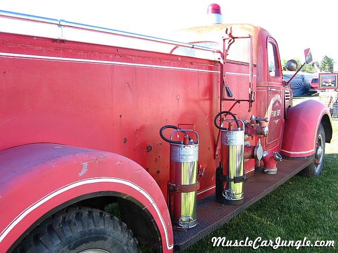 1947 International Fire Truck Right Side