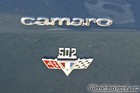 1967 502 Camaro Fender Emblem