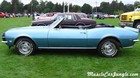 1968 Convertible Camaro RS Profile