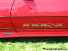 1986 Camaro IROC-Z/28 Decal