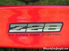 1986 Camaro IROC-Z/28 Emblem