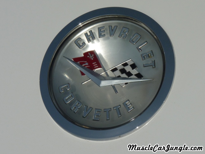 1958 Chevy Corvette Front Crest