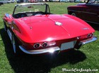 1964 Red Corvette Convertible Rear Left