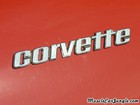1977 Corvette Rear Name Plate