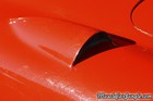 1957 Red Corvette Fender Scoop