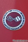 1973 Red Corvette Coupe Front Crest