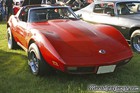 1973 Red Corvette Coupe Front Right