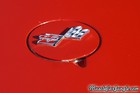 1973 Red Corvette Coupe Fuel Filler