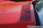 1973 Red Corvette Coupe Hood Vent