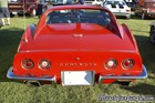 1973 Red Corvette Coupe Rear