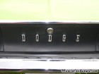 1973 Dodge Challenger Rear Panel Name Plate