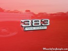 1967 Charger 383 Four Barrel Badge