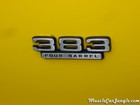 1967 Coronet 500 383 Badge