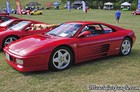1991 Red Ferrari 348 Front Left