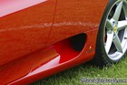 2000 Red Ferrari 360 Modena Lower Intake Scoop