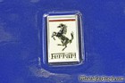 Blue Ferrari 360 Spider F1 Hood Badge