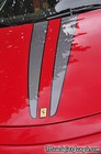 Red Ferrari F430 Scuderia Hood Stripes
