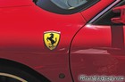 Red Ferrari F430 Spider Fender Crest