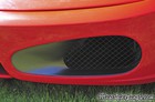Red Ferrari F430 Spider Front Intake