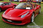 Red 2013 Ferrari 458 Spider Front Left