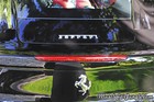 Black Ferrari 458 Italia Rear Emblem
