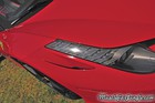 Red Ferrari 458 Spider Front Fender Vent