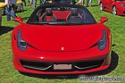 Red Ferrari 458 Spider Front