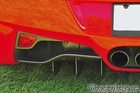 Red Ferrari 458 Spider Rear Air Diffuser