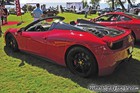 Red Ferrari 458 Spider Rear Left