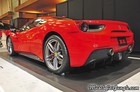 Red 2016 Ferrari 488 GTB Rear Left