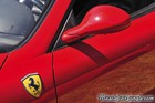 Red Ferrari 550 Side Mirror