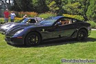 Black Ferrari 599 GTB Left Side