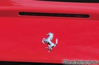Red 599 GTB Rear Horse Emblem