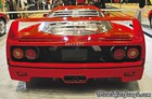 Red 1991 Ferrari F40 Rear