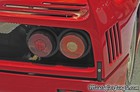 Red 1991 Ferrari F40 Tail Lights
