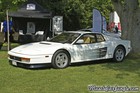 White Ferrari Testarossa Front Left