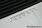 White Ferrari Testarossa Rear Deck Insignia