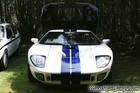 White Ford GT Front