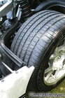 White Ford GT-Rear Tire